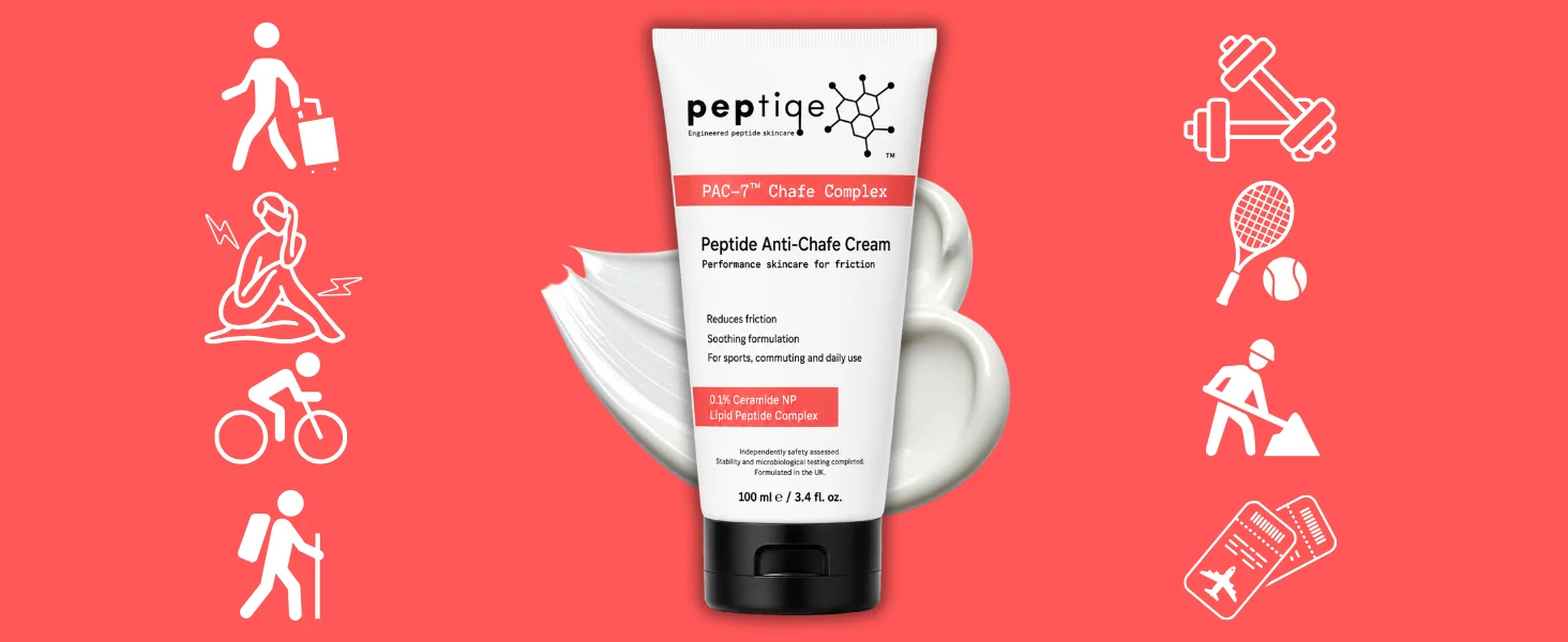 PAC-7 anti-chafe cream for cycling walking and workouts