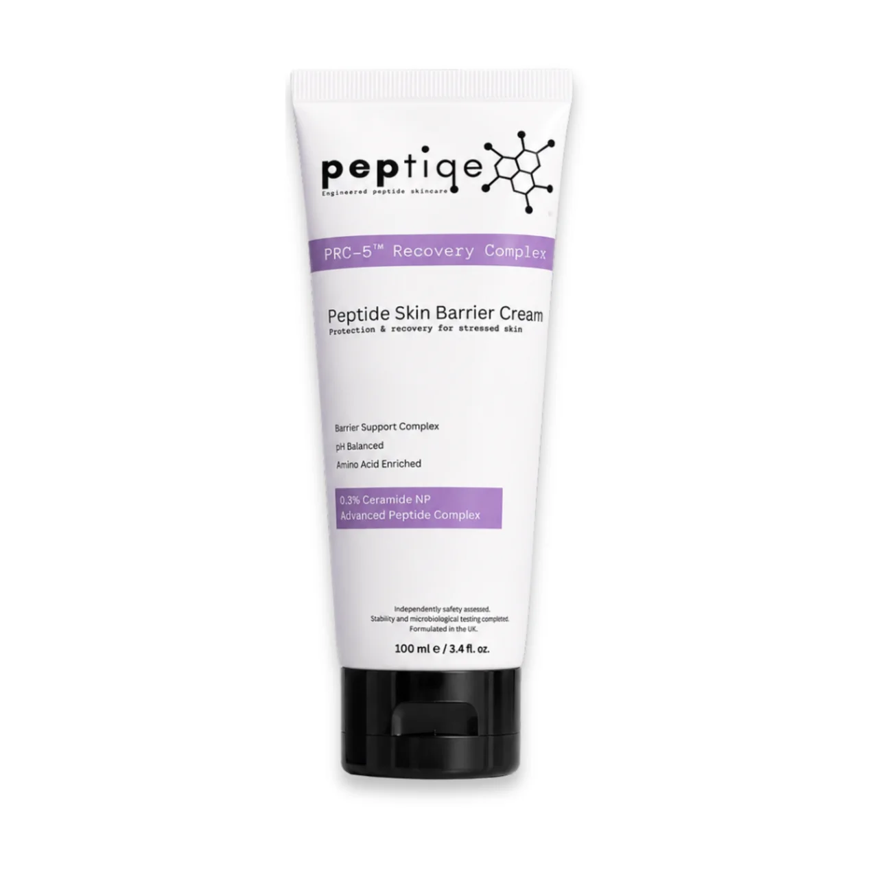 Peptiqe PRC-5 peptide skin barrier cream tube